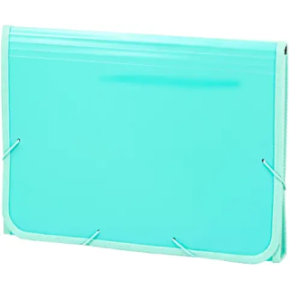 Acordeon polipropileno soft folio 13 departamentos ribete goma menta carchivo 19260017