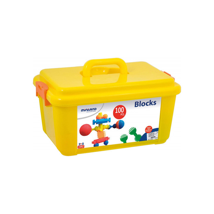 Juego interstar blocks 100 piezas miniland 94039