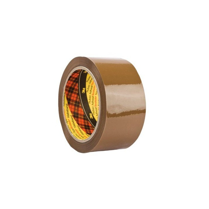 Scotch 309 Precinto de Embalaje 48mm x 132m - Bajo Ruido - Color Marron