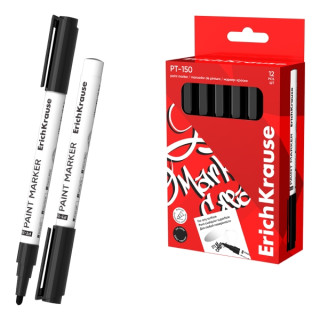 Erichkrause PT-150 Marcador de Pintura - Punta en Forma de Bala - Trazo de 1-2mm - Sistema de Suministro de Tinta de Valvula -