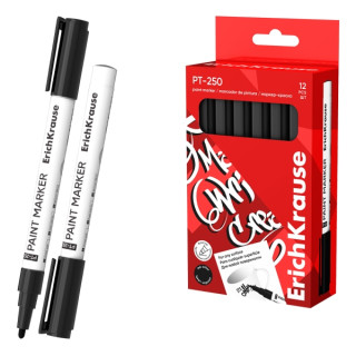 Erichkrause PT-250 Marcador de Pintura - Punta en Forma de Bala - Trazo de 1-2mm - Sistema de Suministro de Tinta de Valvula -