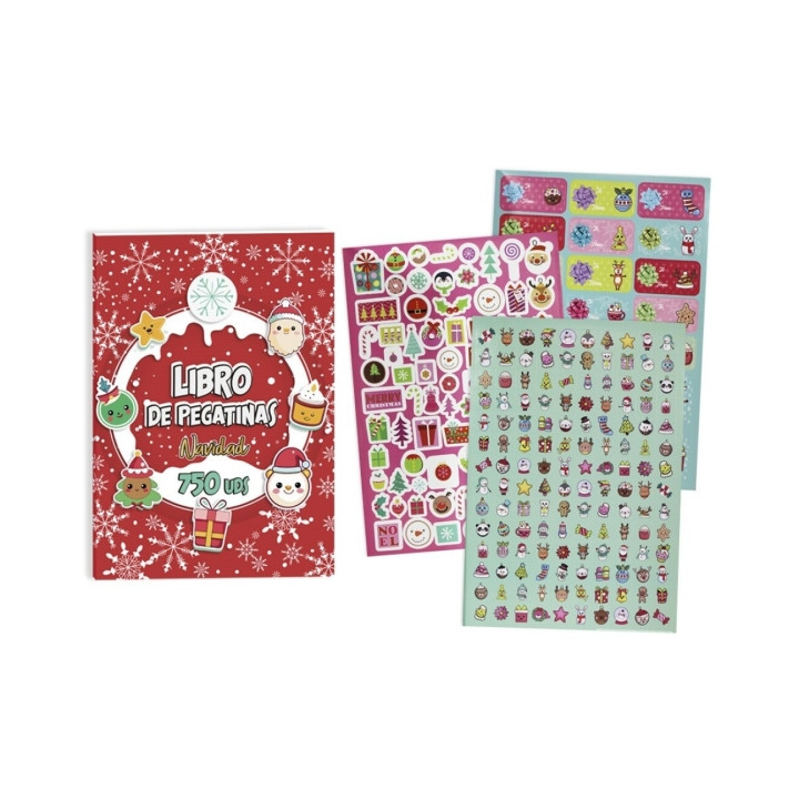 Bismark Libro con 750 Pegatinas Navideñas