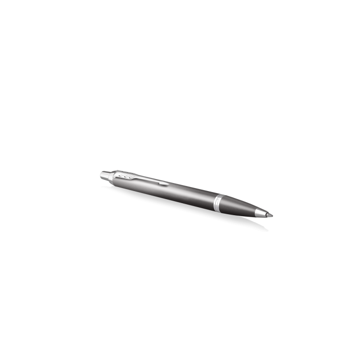 Boligrafo roller acabado gris punta media + estuche regalo parker 2203898