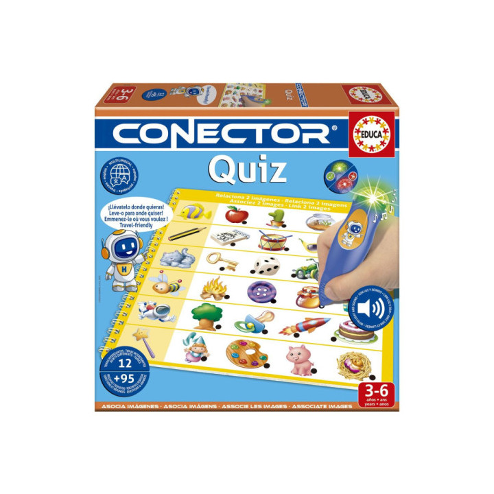Juego educativo conector quiz (multi) educa 20392