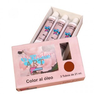 Pryse 6250036 pintura al óleo 21 ml tubo marrón