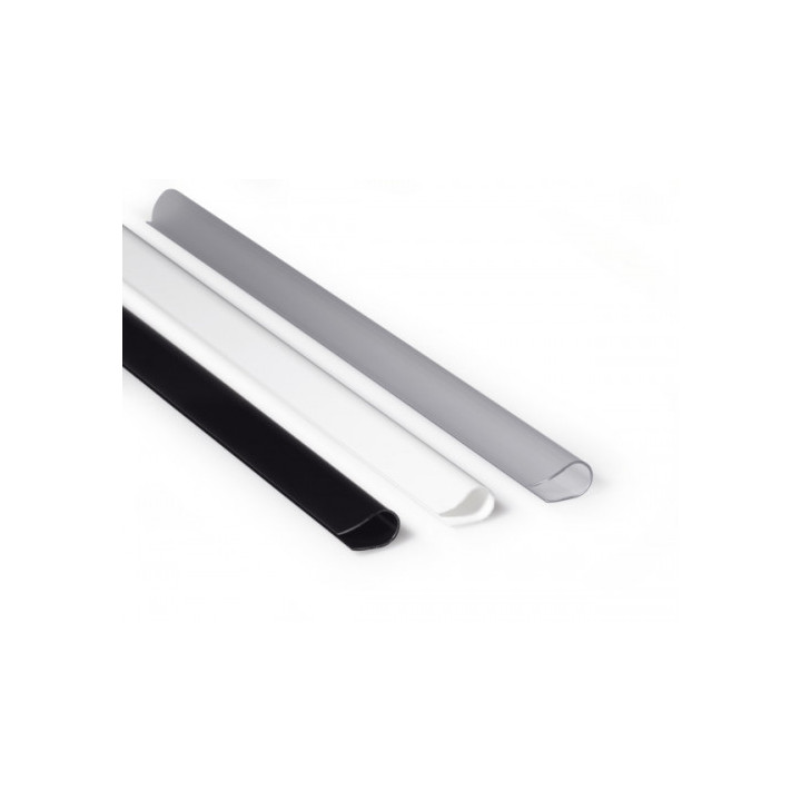 CAJA 25 LOMERAS DE PLASTICO A4 DE 9 MM NEGRO DURABLE 2909-01