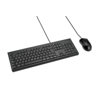 CONJUNTO DE RATÓN Y TECLADO MODELO KM100 EQ CON CABLE COLOR NEGRO KENSINGTON K75452ES