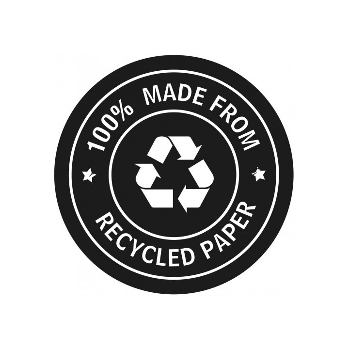 CUADERNO 100% RECICLADO NB-4 A4 120HOJAS TAPAS POLIPROPILENO MIQUELRIUS 6038