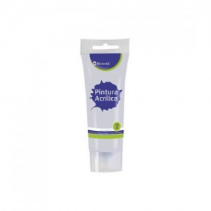 Bote pintura acrilica 75 ml plata bismark 328529