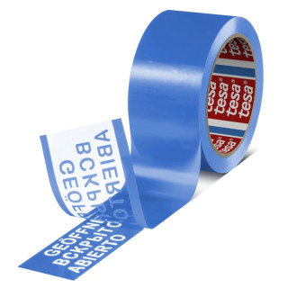 Tesa 64007 Cinta para Precintado a Prueba de Manipulaciones 50mm x 50 Metros - Para Aplicacion Manual y Automatica - Adhesivo Ac