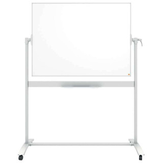 Nobo Pizarra Blanca Movil Nano Clean Classic - 1200x900mm - Diseño Puntero - Blanco