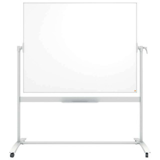 Nobo Pizarra Blanca Movil de Esmalte Classic - 1500x1200mm - Diseño Puntero - Color Blanco