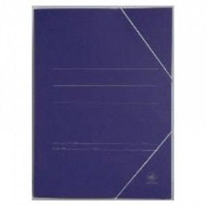 Carpeta carton simil prespan 500 gr./m2. folio goma solapa azul mariola 1525az
