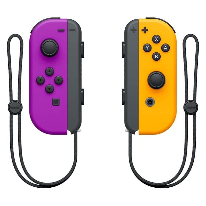 Nintendo Set de 2 Mandos Joy-Con Izquierdo/Derecho para Nintendo Switch - Autonomia hasta 20h - Vibracion HD - Sensor de Movimie