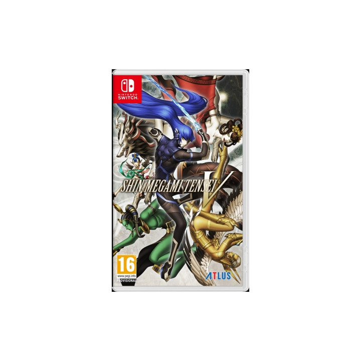 Nintendo Videojuego Shin Megami Tensei V para Consola Nintendo Switch - Genero Rol/RPG/Estrategia - PEGI 16