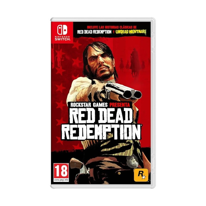 Nintendo Videojuego Red Dead Redemption para Consola Nintendo Switch - Genero Accion/Aventura/Western - PEGI 18