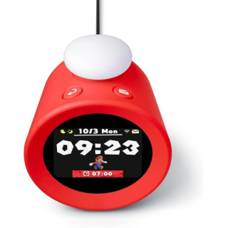 Nintendo Sound Clock Alarmo Reloj Despertador Inteligente - Alarmas con Tematicas de Nintendo - Sensor de Movimiento - Registro