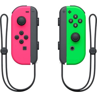Nintendo Set de 2 Mandos Joy-Con Izquierdo/Derecho para Nintendo Switch - Autonomia hasta 20h - Vibracion HD - Sensor de Movimie