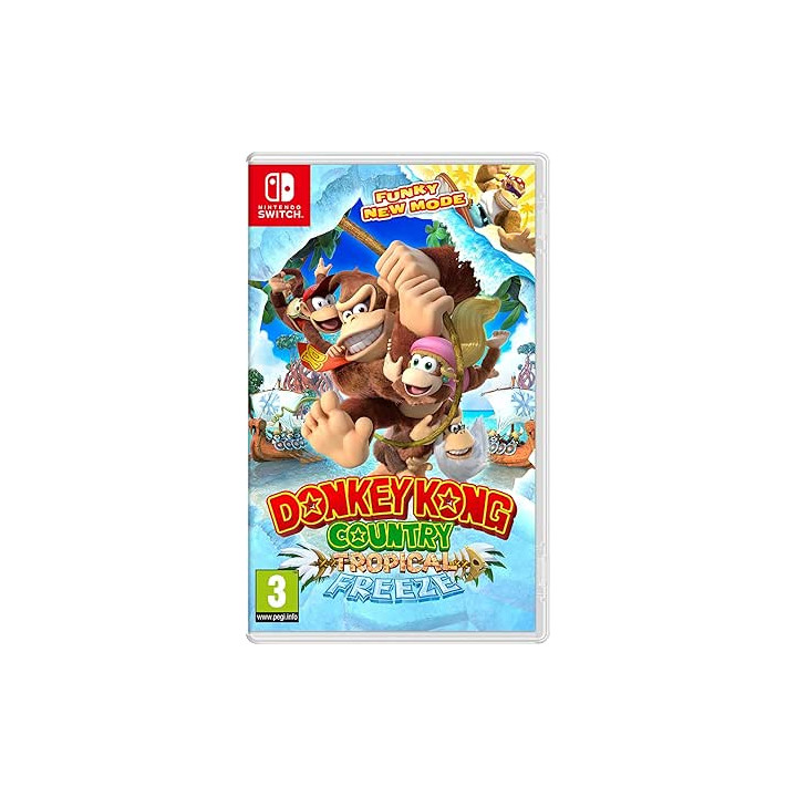 Nintendo Videojuego Donkey Kong Country: Tropical Freeze para Consola Nintendo Switch - Genero Plataformas/Aventura - PEGI 3