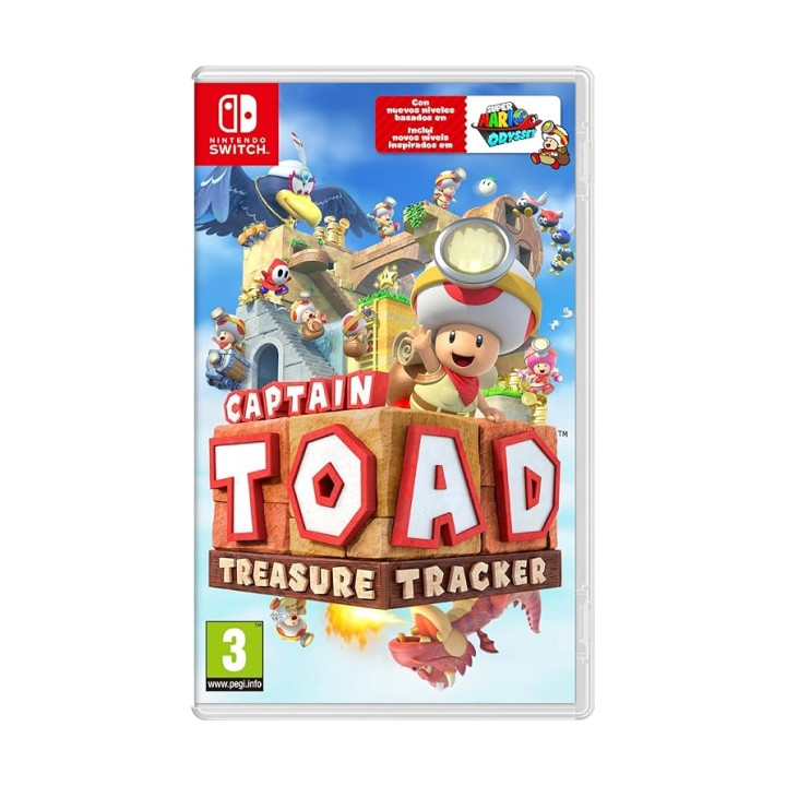 Nintendo Videojuego Captain Toad: Treasure Tracker para Consola Nintendo Switch - Genero Aventura/Puzzle - PEGI 3
