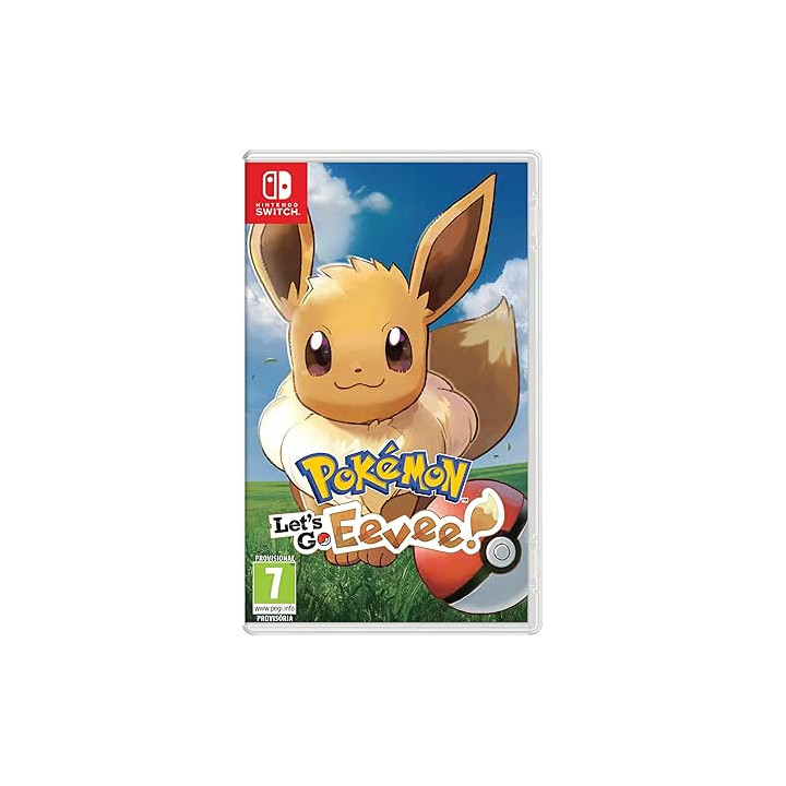 Nintendo Videojuego Pokemon Let's Go Eevee! para Consola Nintendo Switch - Genero RPG por Turnos/Aventura - PEGI 3
