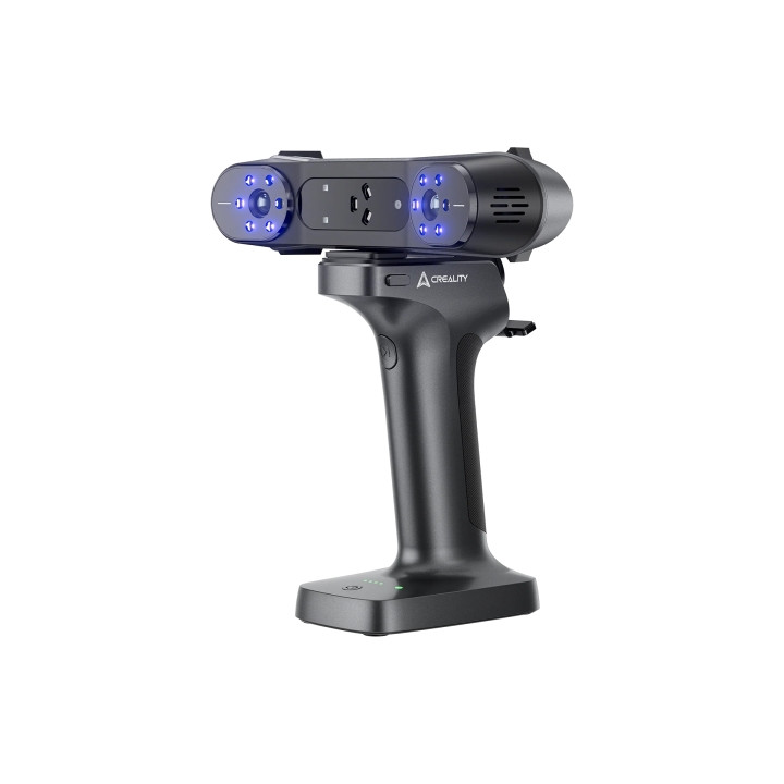 Creality CR-Scan RaptorX Escaner 3D Hibrido Inalambrico WiFi6 - 34+7 Lineas de Laser Azul - Precision Laser: 0