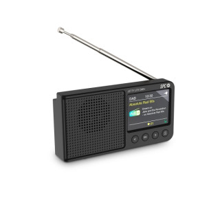 SPC Jetty Lite Radio Portatil Digital DAB+ - Pantalla TFT 2.4" - Antena Telescopica - Bateria Recargable - Funcion Altavoz Bluet