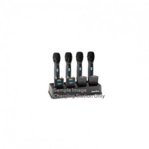 Clearone 4-bay docking (charging) station for recharging transmitters (910-6000-400)