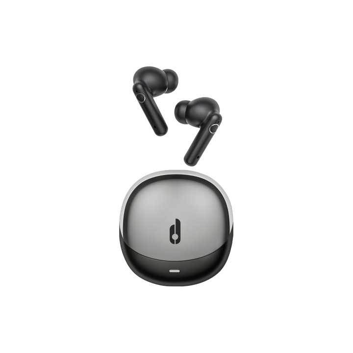 Blackbyte Espejo Eclipse Auriculares Bluetooth - Cancelacion de Ruido ENC/ANC - Alcance 10m - Control Tactil - Color Negro