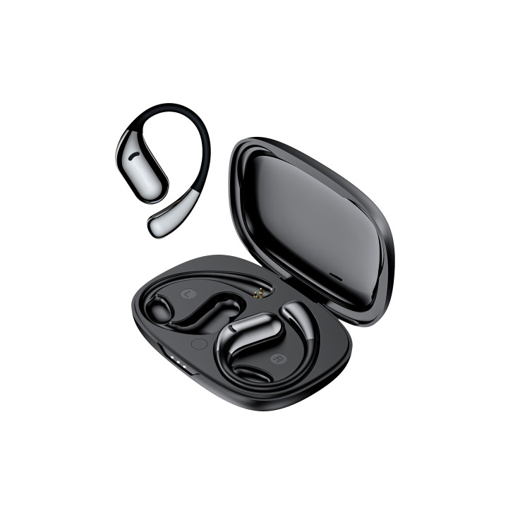 Blackbyte Sport Boost Pro Auriculares Bluetooth Deportivos - Altavoz de 15mm - Control Tactil - Color Negro
