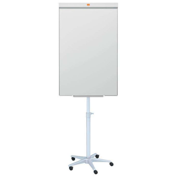Nobo Pizarra Conferencia Movil - Acero Lacado Impression PRO - Base Movil con Altura Regulable - Limpieza Facil - Borrado en Se