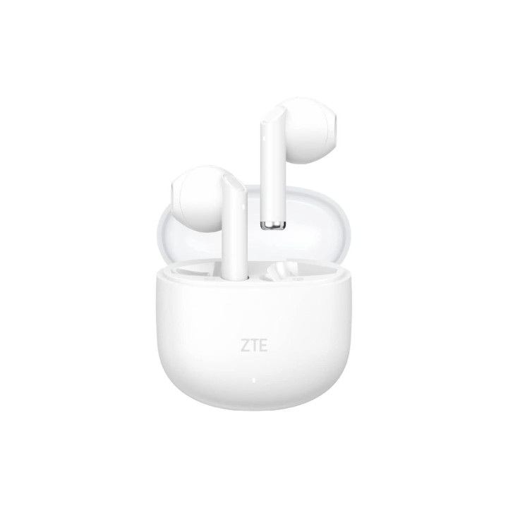 ZTE Buds 2 Auriculares True Wireless - Bluetooth 5.3 - 25h Autonomia - Resistencia IPX4 - Color Blanco
