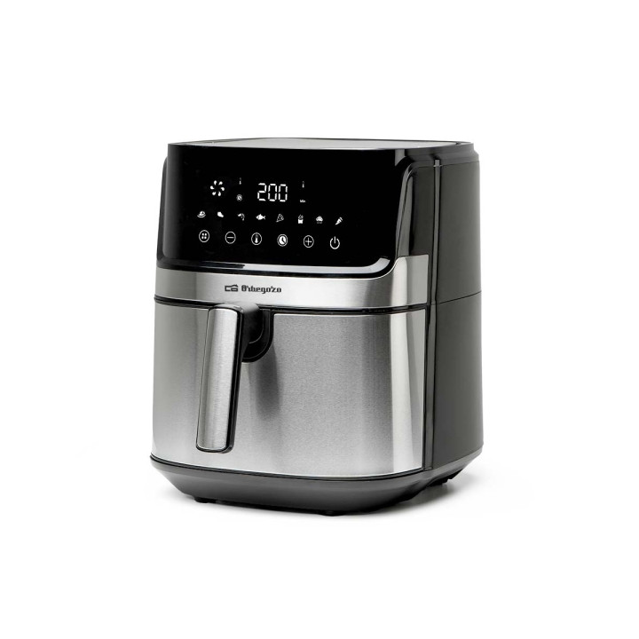 Orbegozo FDR 6510 Freidora sin Aceite Saludable - Capacidad 6.5L - Potencia 1700W - 8 Programas de Coccion - Pantalla LED Tactil