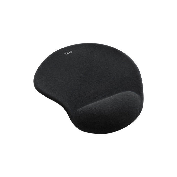 Tooq TQMP1001-B Alfombrilla Raton Ergonomica - Reposamuñecas de Gel - Superficie Suave