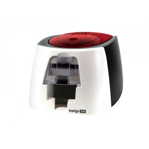 Evolis badgy200 impresora de tarjeta plástica pintar por sublimación/transferencia térmica color 260 x 300 dpi