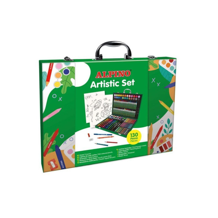 SET ARTISTIC 130 PIEZAS ALPINO UA000570