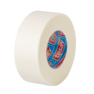 Tesa Paper Pack de 1 Cinta Adhesiva de Papel 19mm x 33 Metros - Casi Invisible en Superficies de Color Claro - Se puede Cortar c