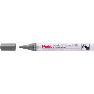 Pentel Paint Marker Marcador de Pintura - Punta Media 4.5mm - Permanente en todas las Superficies - Resistente a Luz y Agua - Cu