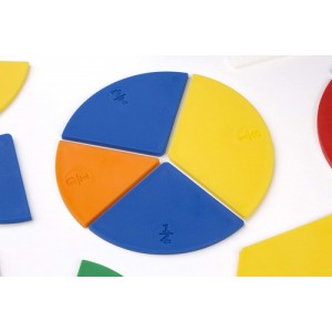 Juego fracciones 60 piezas miniland 95218