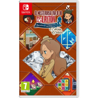 Nintendo Videojuego el Misterioso Viaje de Layton para Consola Nintendo Switch - Genero Puzles/Misterio/Aventura Narrativa - PEG