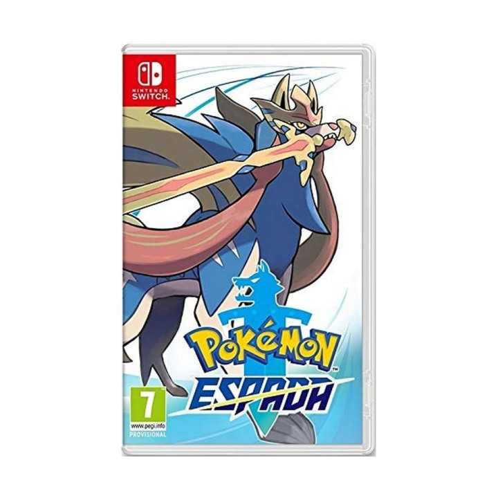 Nintendo Videojuego Pokemon Espada para Consola Nintendo Switch - Genero RPG/Aventura - PEGI 7