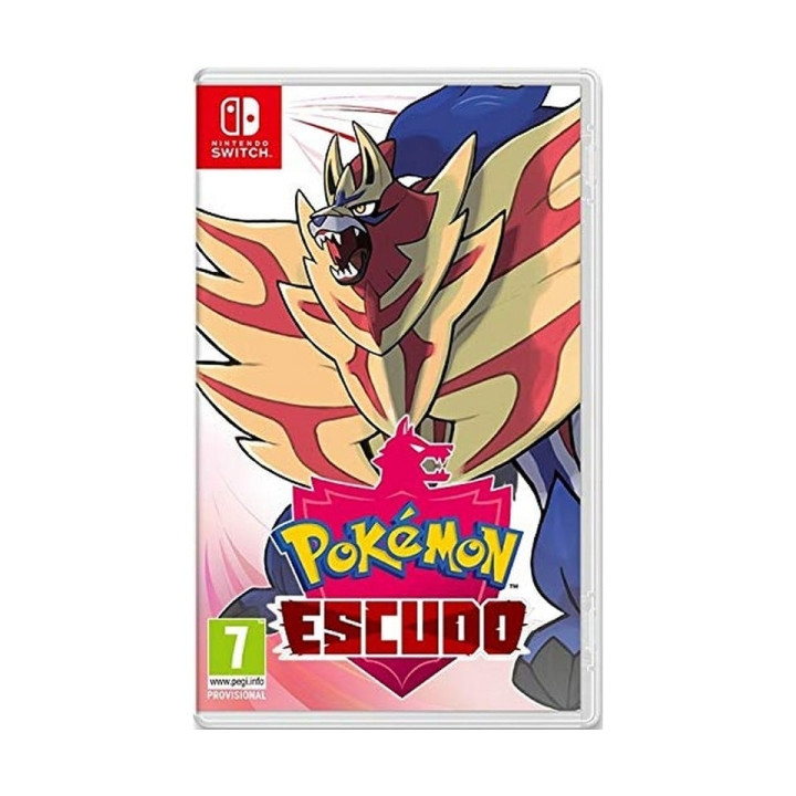 Nintendo Videojuego Pokemon Escudo para Consola Nintendo Switch - Genero RPG por Turnos/Aventura - PEGI 7