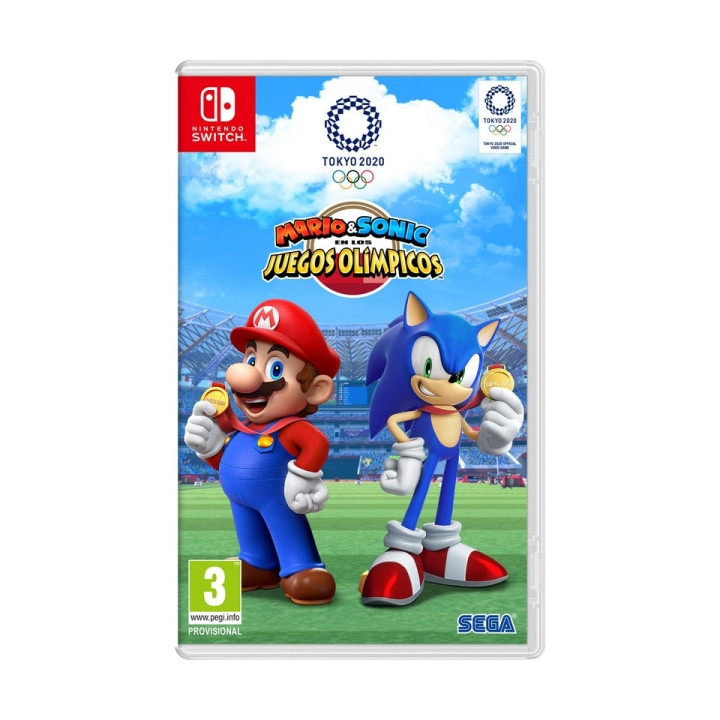 Nintendo Videojuego MarioandSonic Jjoo Tokyo 2020 para Consola Nintendo Switch - Genero Deportes/Multijugador/Minijuegos - PEGI