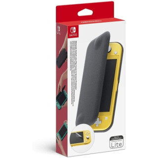 Nintendo Pack de Funda y Protector de Pantalla para Consola Nintendo Switch Lite - Plegable de Tipo Libro y Magnetica - Protecci