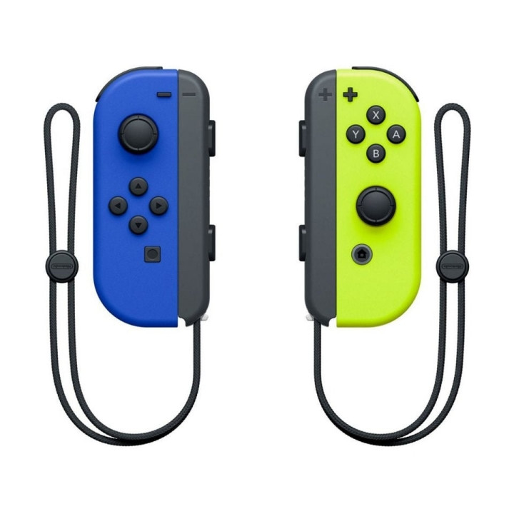 Nintendo Set de 2 Mandos Joy-Con Izquierdo/Derecho para Nintendo Switch - Bluetooth 3.0+HS - Autonomia hasta 20h - Vibracion HD