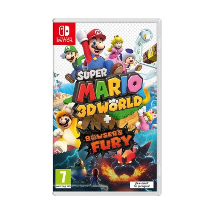 Nintendo Pack de Videojuegos Super Mario 3D World y Bowser'S Fury para Consola Nintendo Switch - Genero Plataformas/Aventuras -