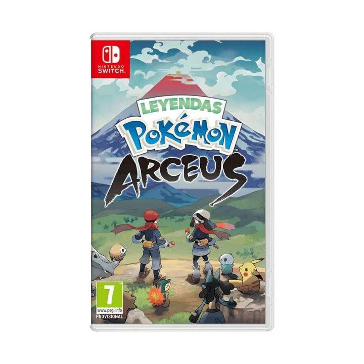 Nintendo Videojuego Pokemon Leyendas: Arceus para Consola Nintendo Switch - Genero RPG de Accion/Mundo Abierto - PEGI 7