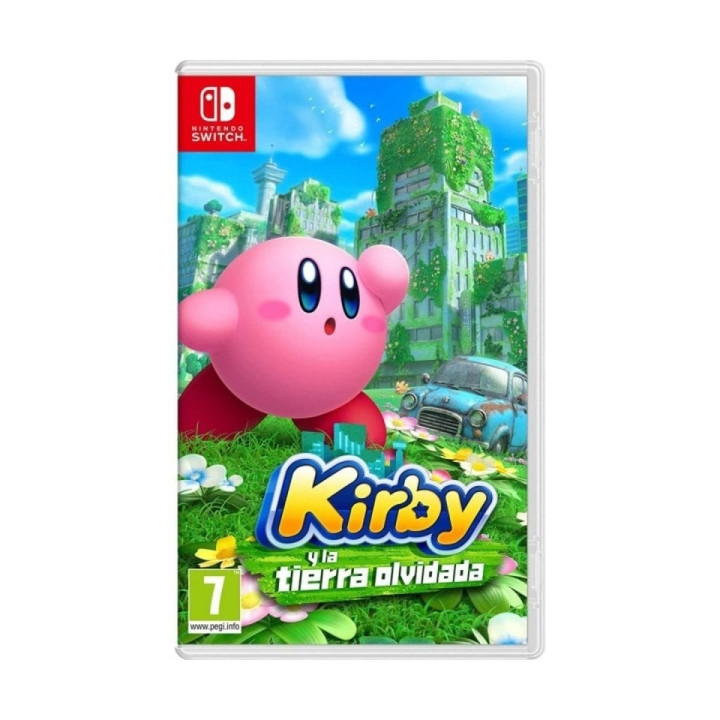 Nintendo Videojuego Kirby y la Tierra Olvidada para Consola Nintendo Switch - Genero Accion/Plataformas - PEGI 7