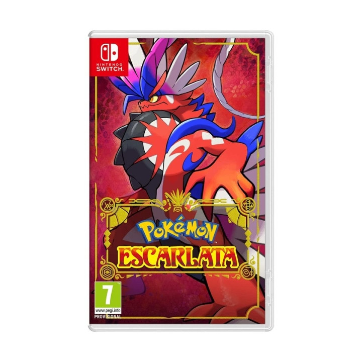Nintendo Videojuego Pokemon Escarlata para Consola Nintendo Switch - Genero RPG/Mundo Abierto - PEGI 7