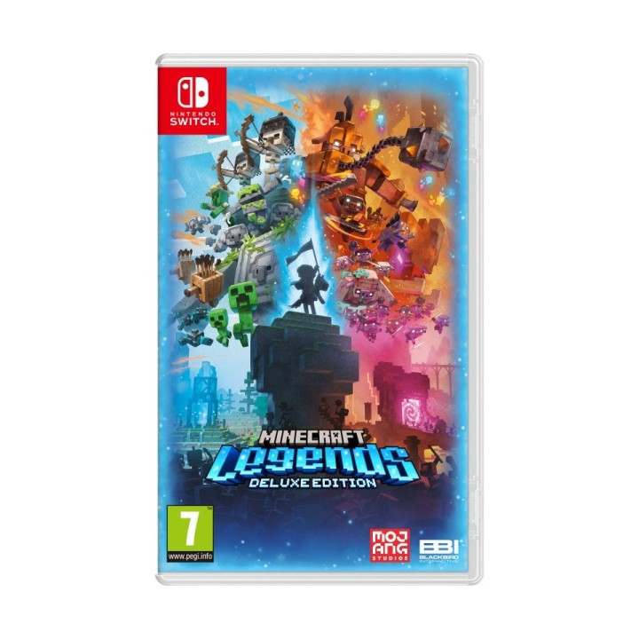 Nintendo Videojuego Minecraft Legends DLX para Consola Nintendo Switch - Genero Accion/Estrategia - PEGI 7